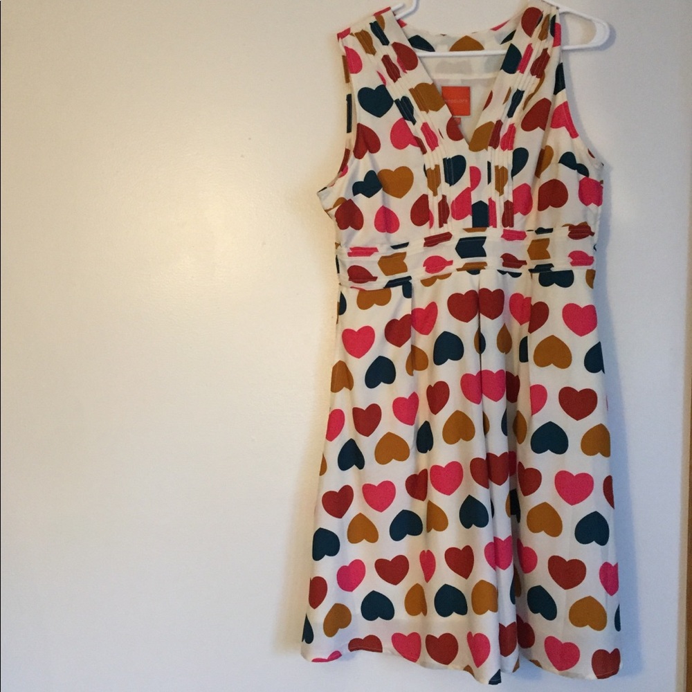 ModCloth Heart ❤️Dress with pockets 😍Size XL ❤️💜
